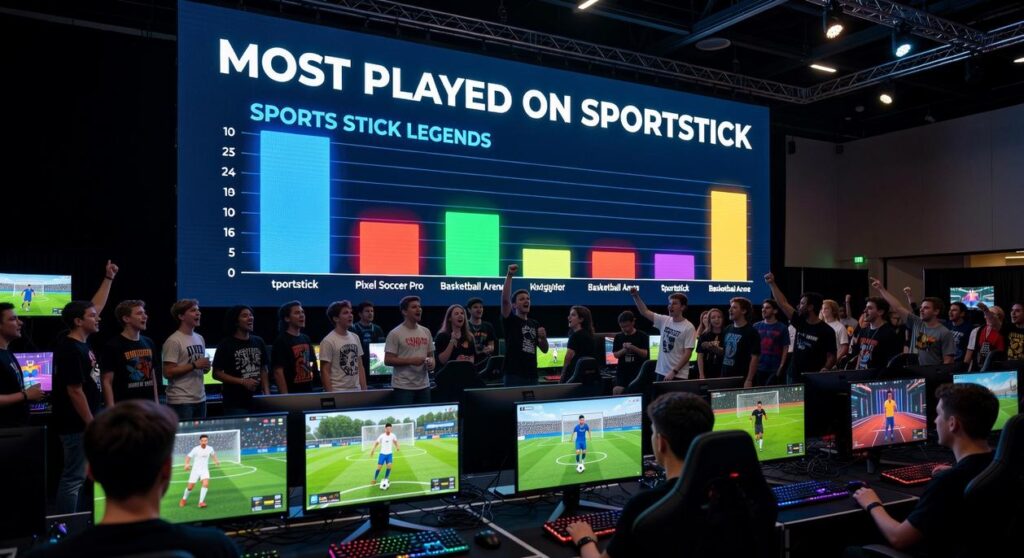 what video game is most played tportstick