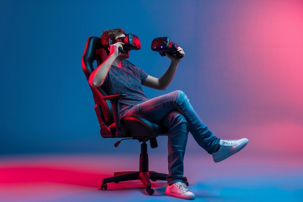 professional-player-wearing-vr-goggles-sitting-gaming-chair-playing-online-space-shooter-game
