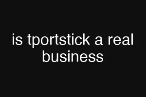 is tportstick a real business